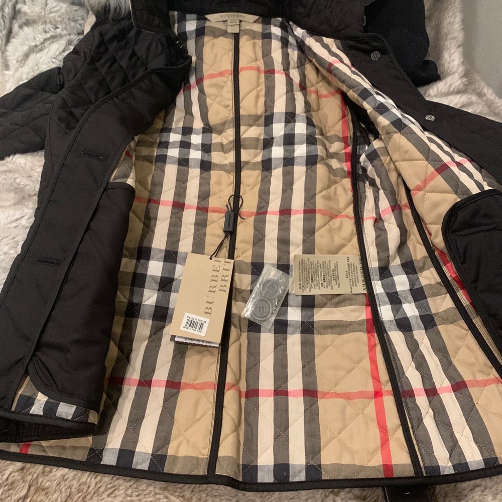 Burberry quilted women’s jacket XS